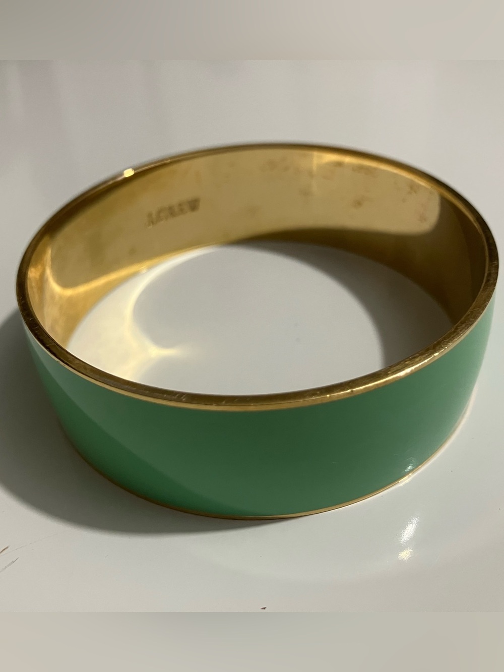 J. Crew Mint Green Bangle Bracelet